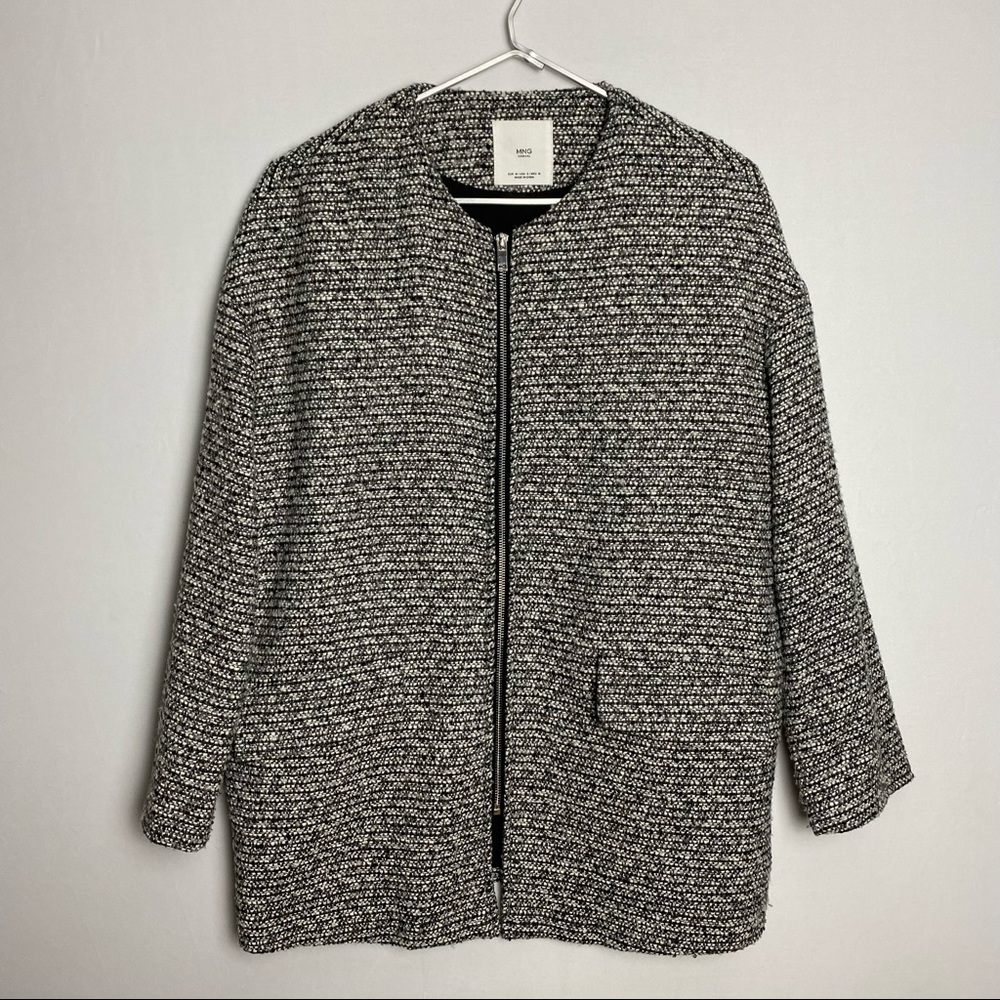 MANGO Tweeted Peacoat